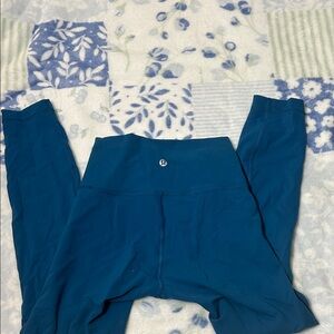 lululemon athletica Blue Leggings